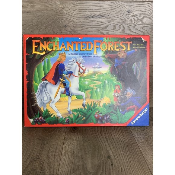 Ravensburger Other - Ravensburger Enchanted Forest 1994 Board Game Magic Treasure Hunt EUC Complete